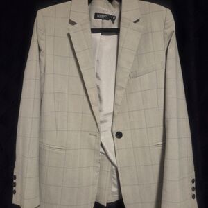 SOAKED Women's Blazer - Light Gray - SzL